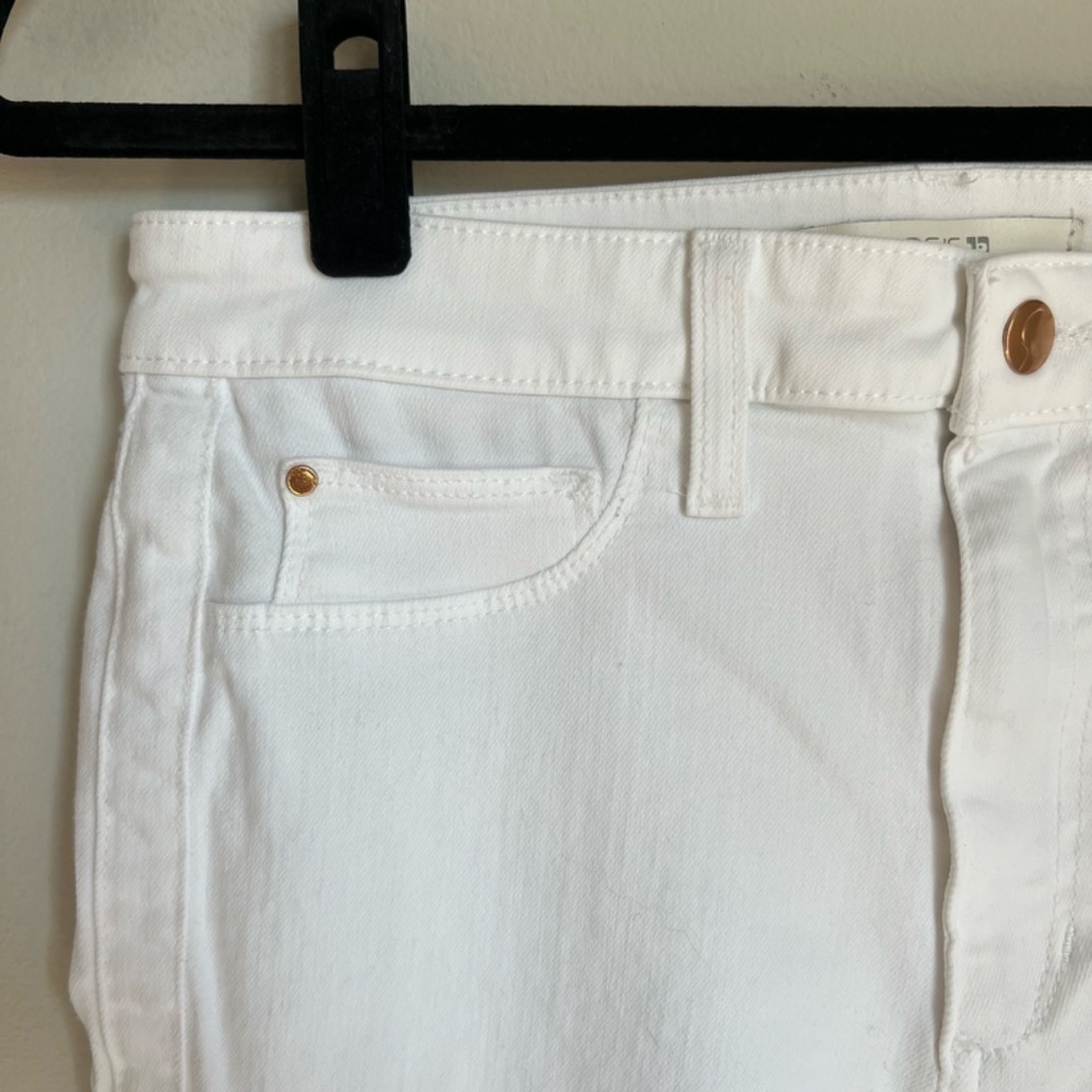 Joe’s Jeans Flawless The Charlie High Rise Skinny Ankle Hennie Jeans White Sz 30 - Picture 2 of 13
